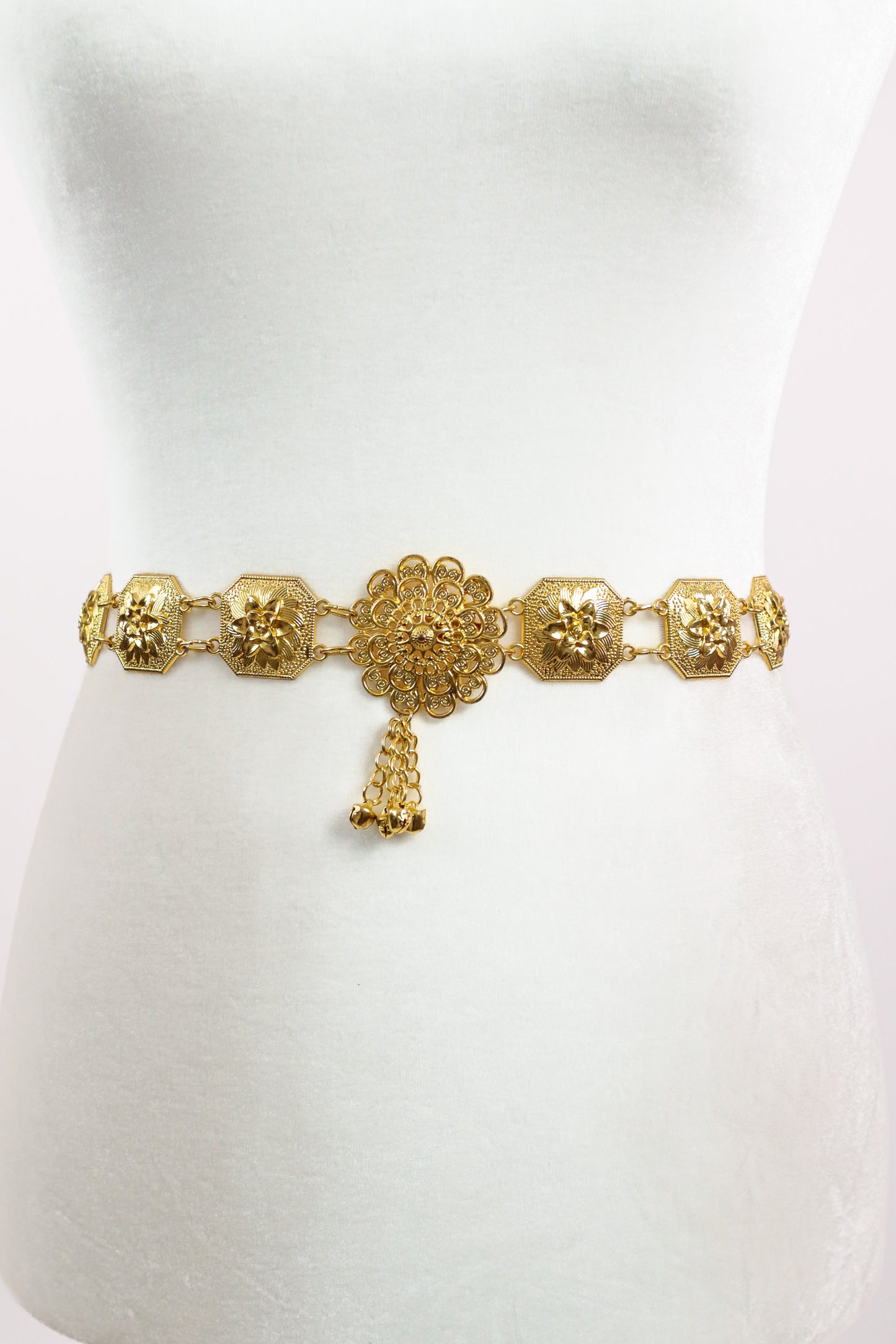 Lotus Tassel Belt (Gold)