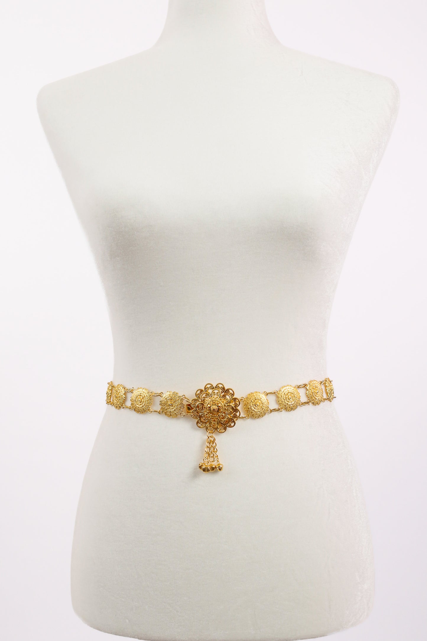 Clover Tassel Belt (Gold)