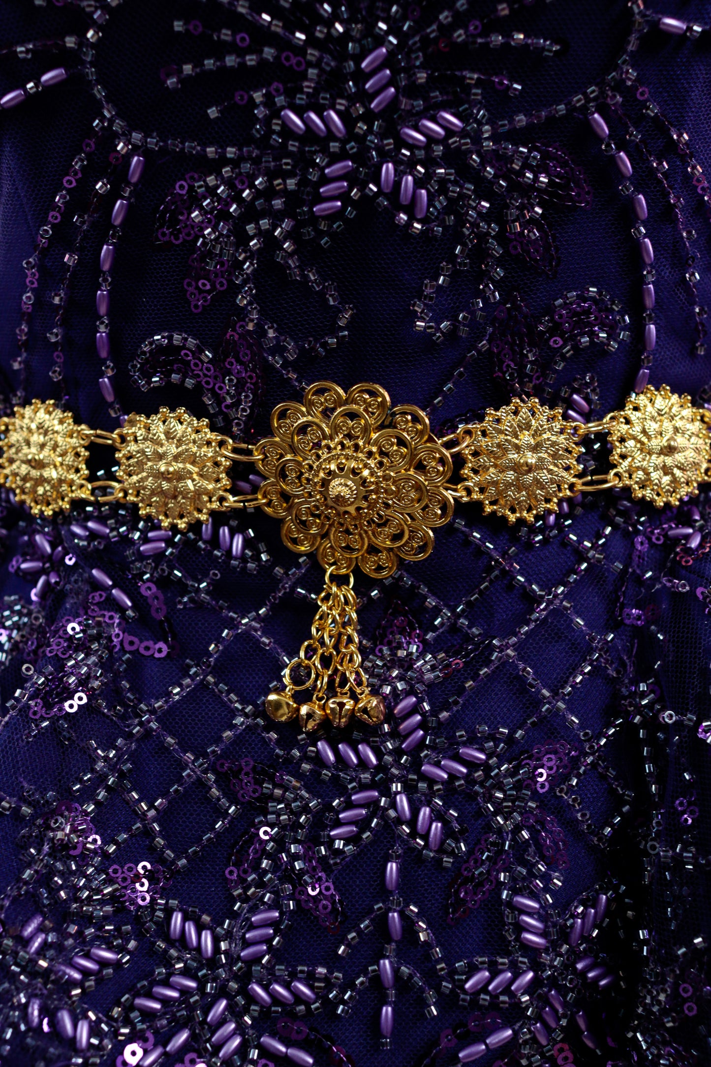 Medal Leaf Belt (Gold)