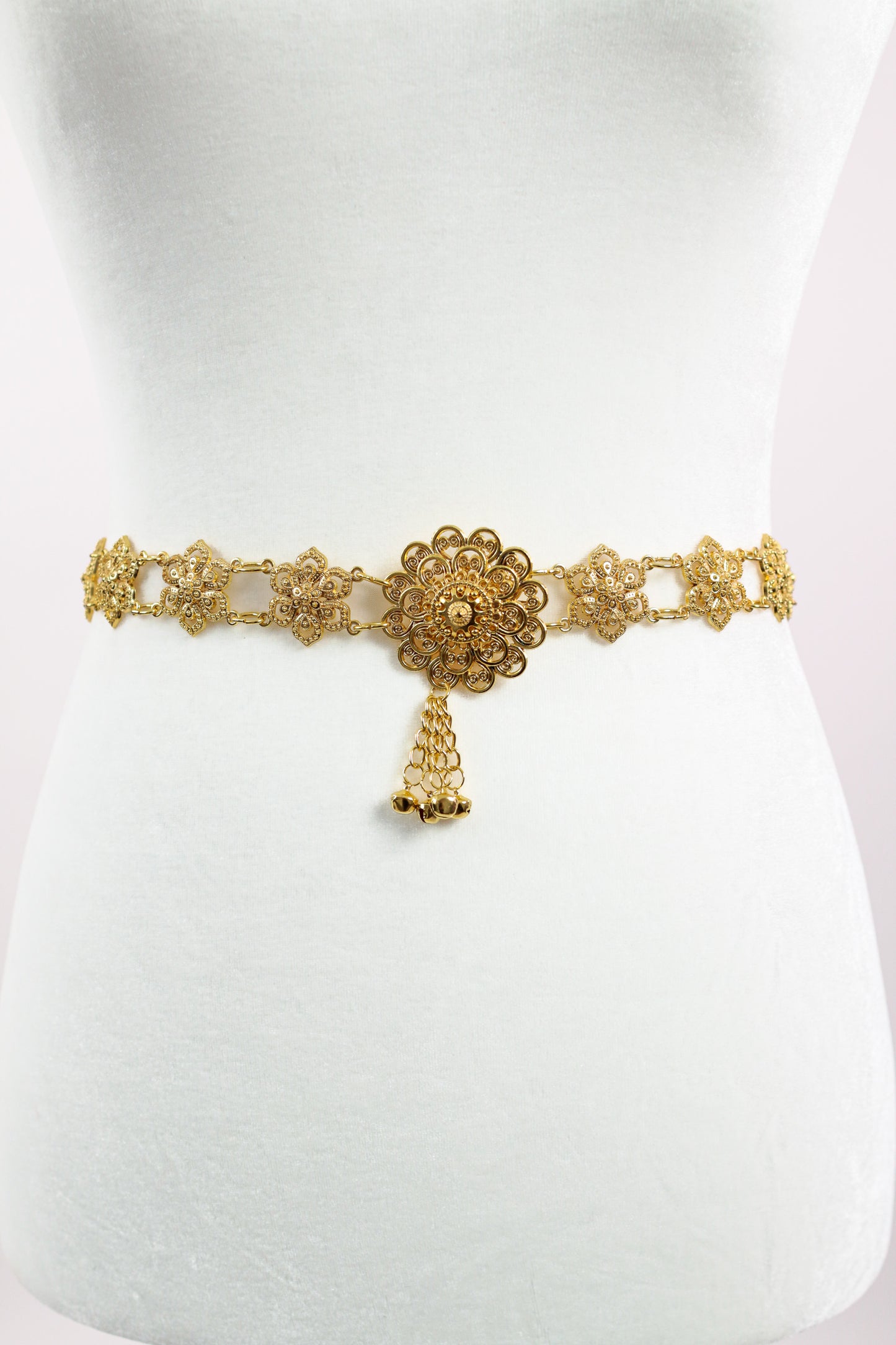 Snowflake Tassel Belt (Gold)