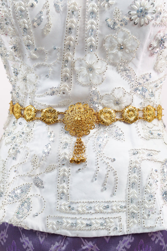 Crown Medallion Belt (Gold)