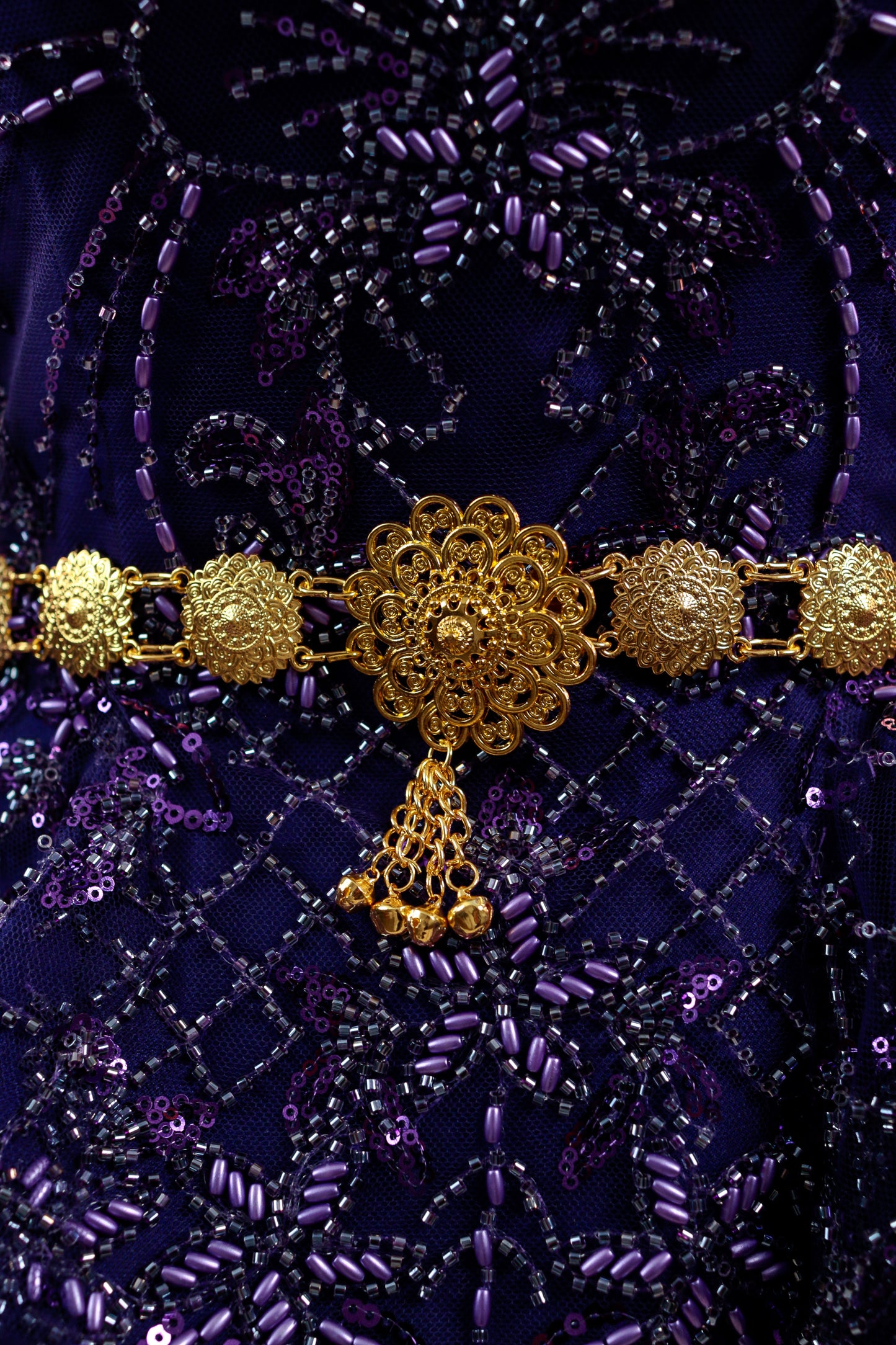 Royal Tassel Belt (Gold)