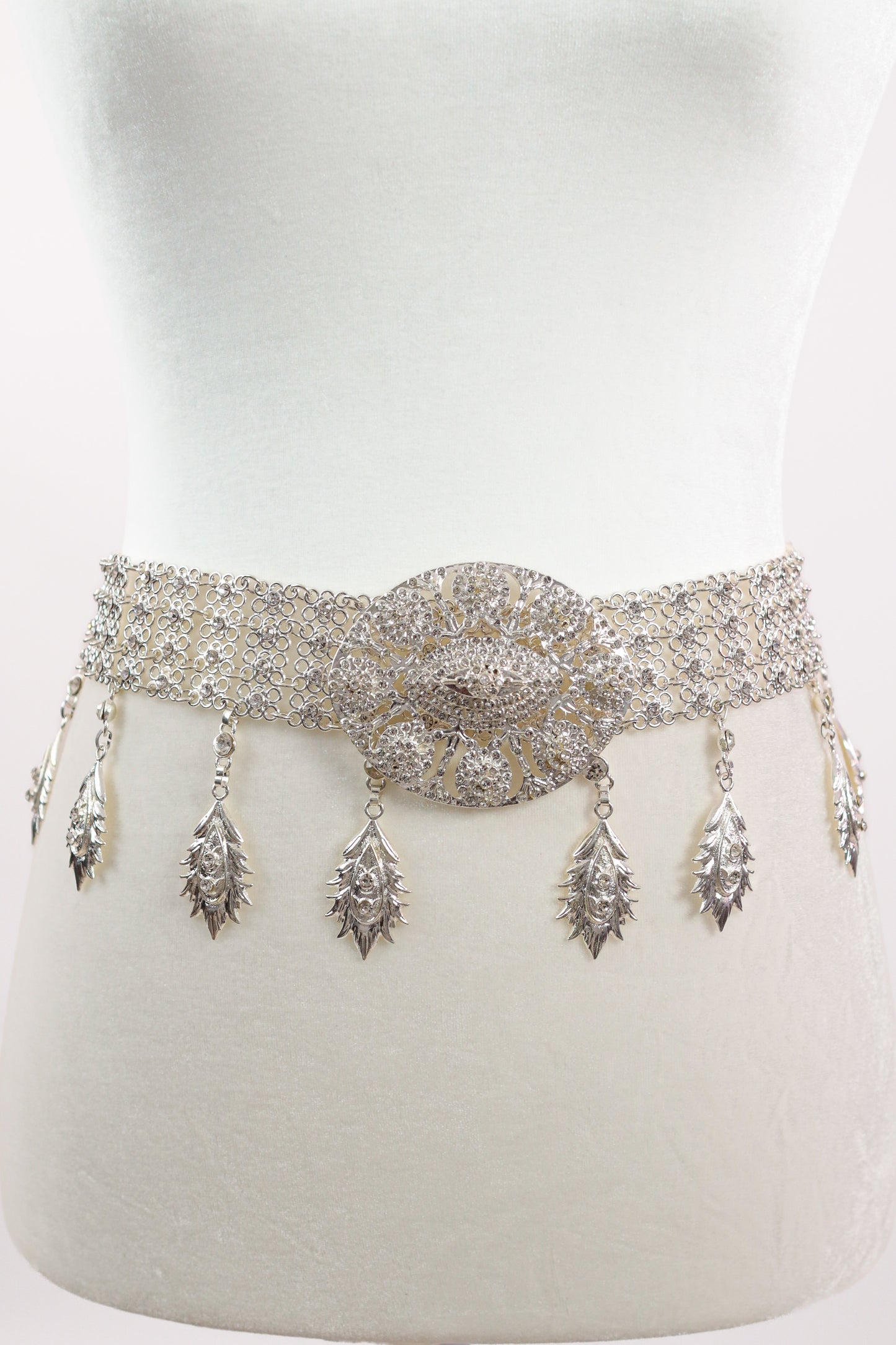 Silver Waterfall Belt (Large)