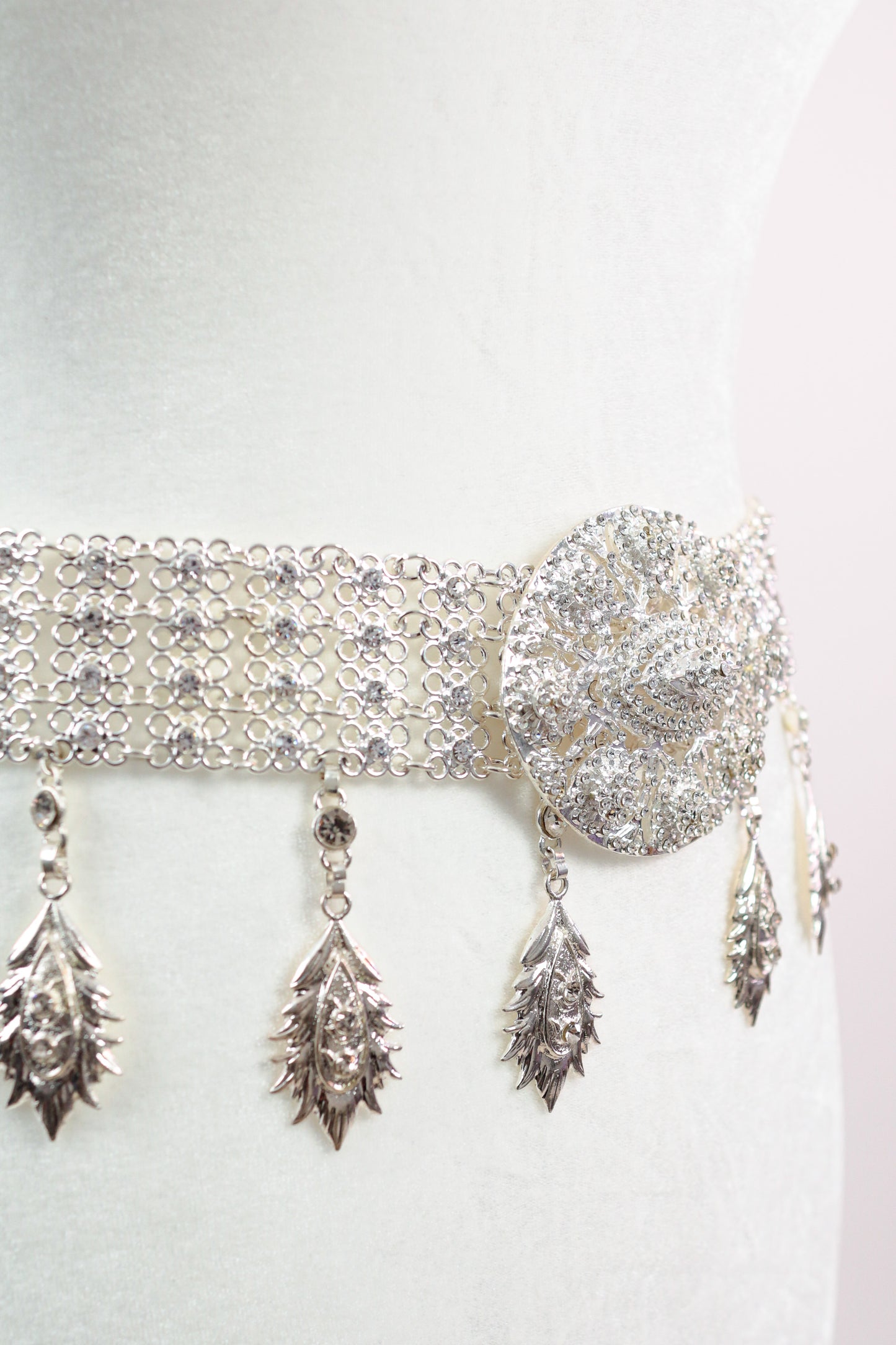Silver Waterfall Belt (Large)