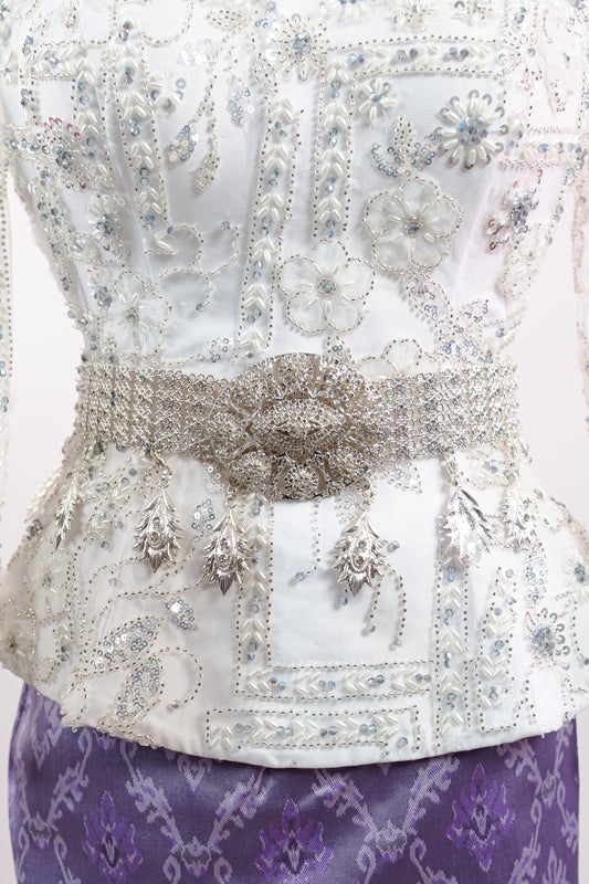 Silver Waterfall Belt (Large)