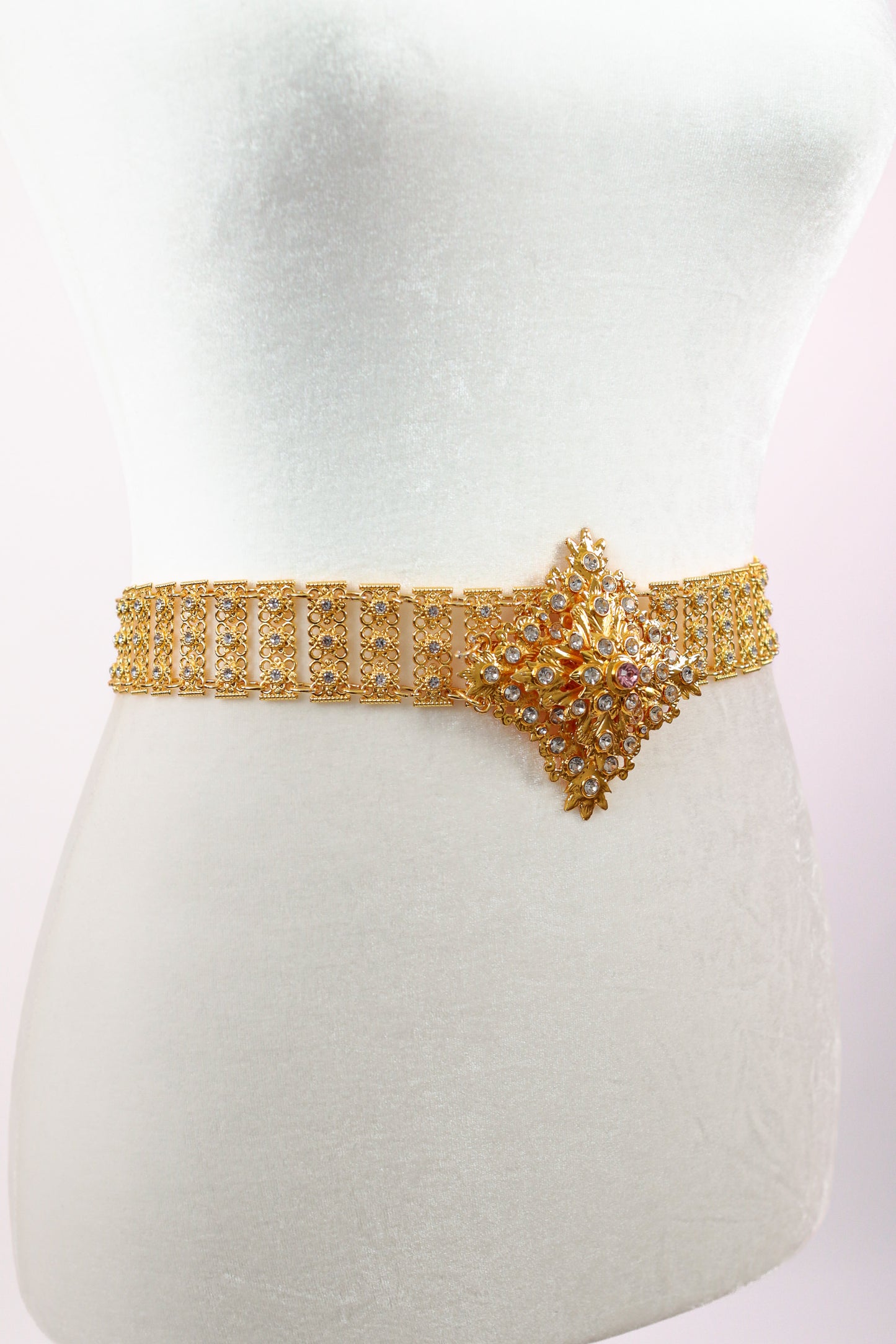 Regal Wide Belt (Gold, Large)
