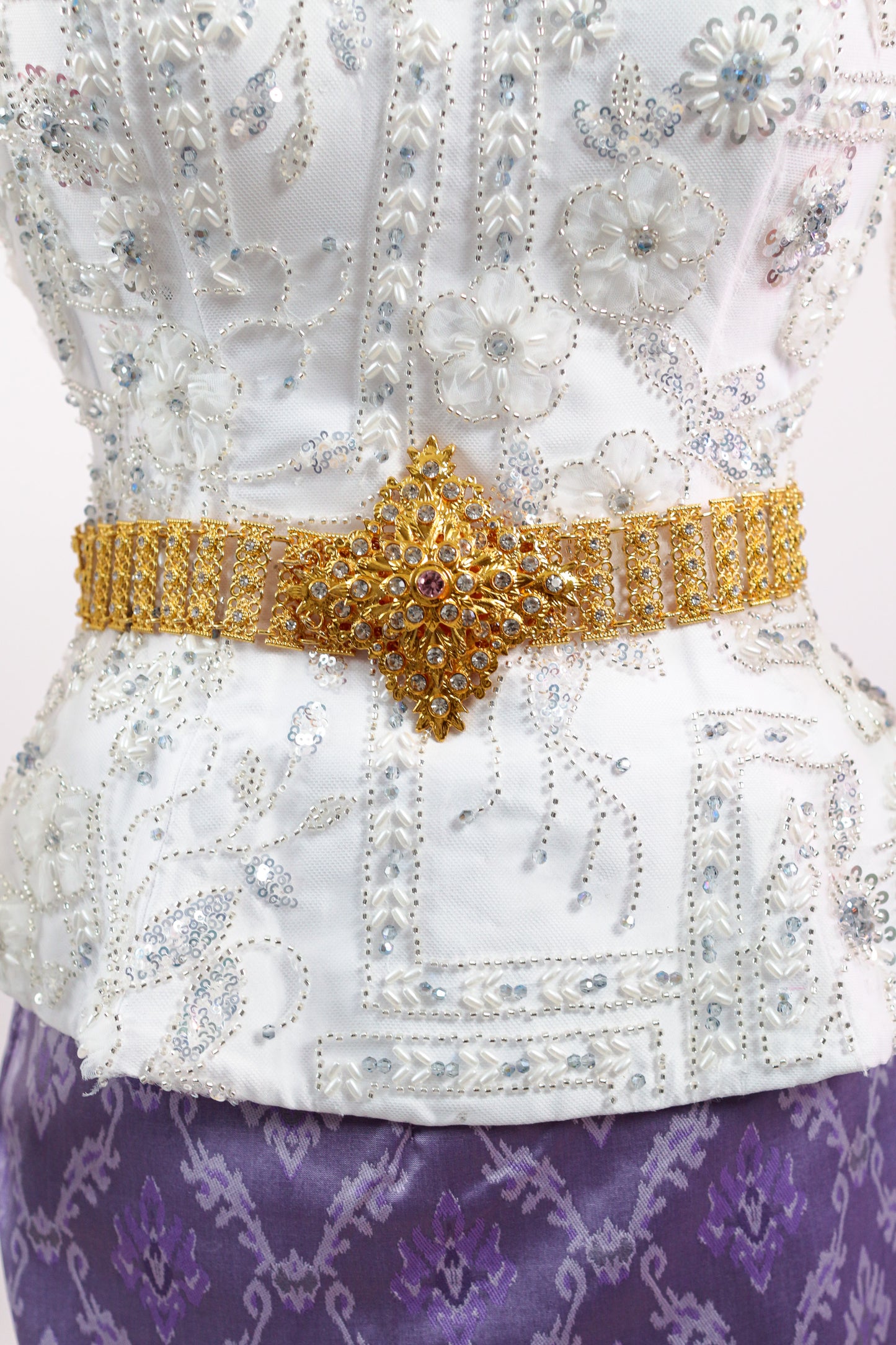 Regal Wide Belt (Gold, Large)
