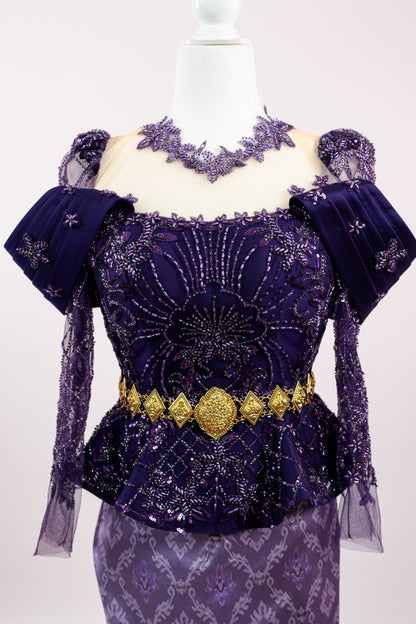 Leaf Medallion Belt (Gold)