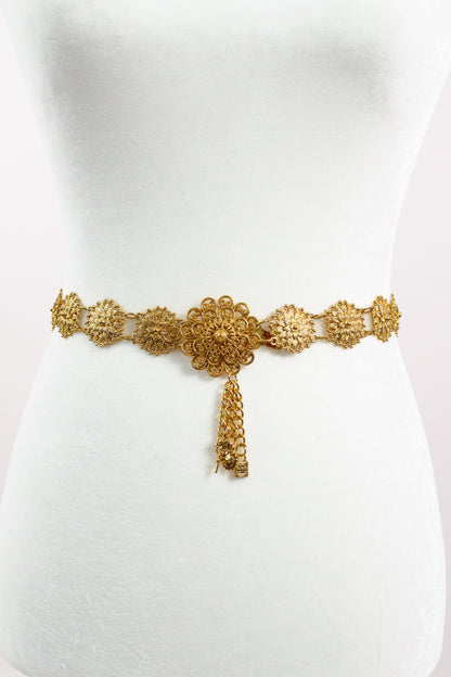 Medal Leaf Belt (Gold)