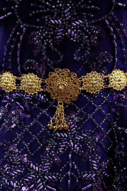 Medal Leaf Belt (Gold)