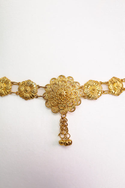 Crown Medallion Belt (Gold)