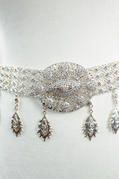 Silver Waterfall Belt (Large)
