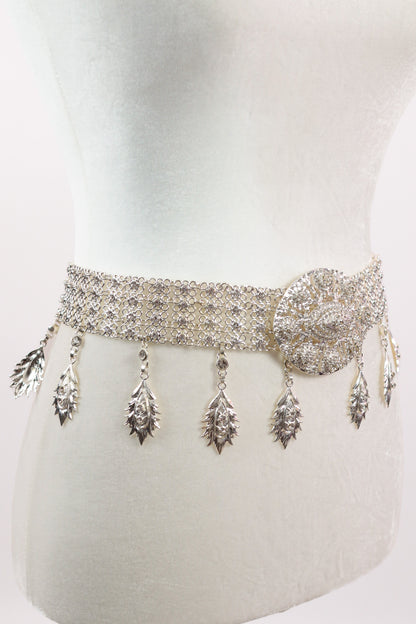 Silver Waterfall Belt (Large)