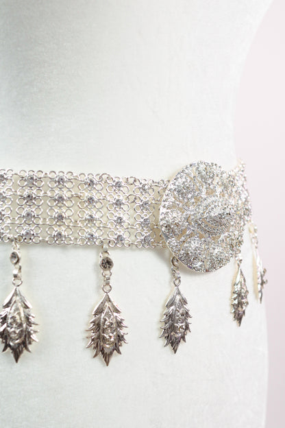 Silver Waterfall Belt (Large)