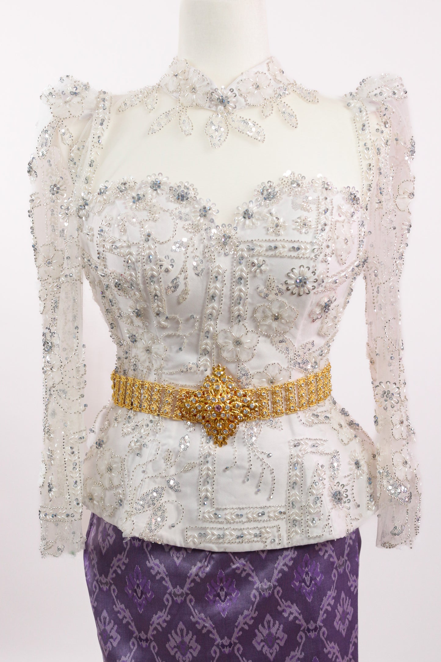 Regal Wide Belt (Gold, Large)
