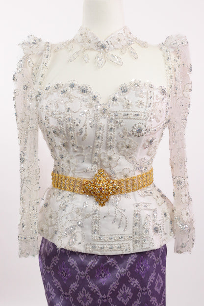 Regal Wide Belt (Gold, Large)